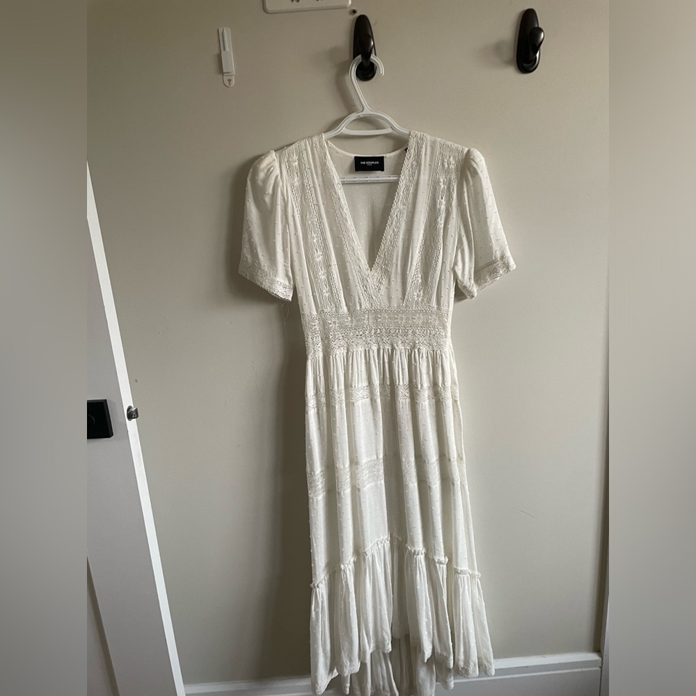 The Kooples white lace dress